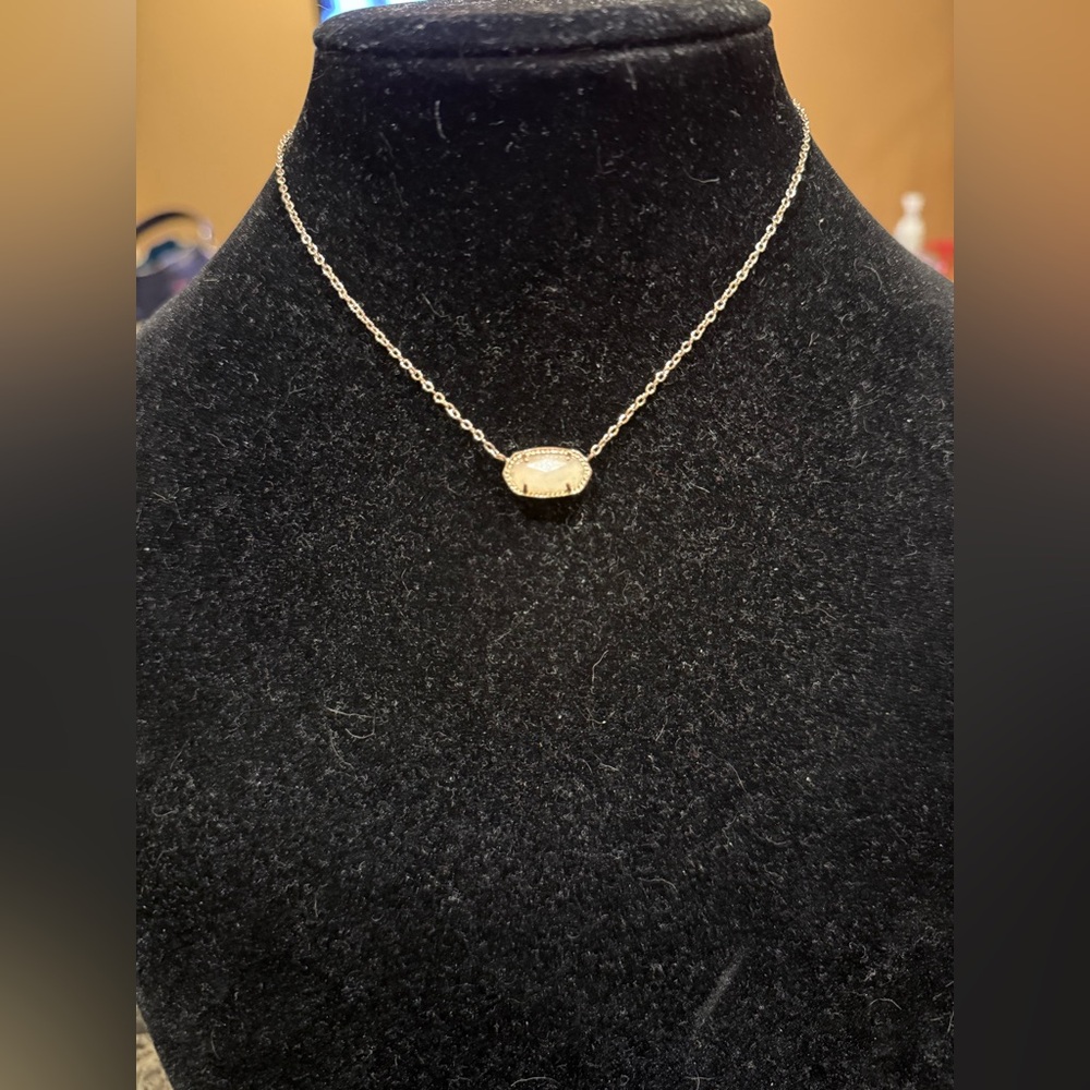 Kendra Scott Elisa Gold & Ivory Necklace - Picture 8 of 11